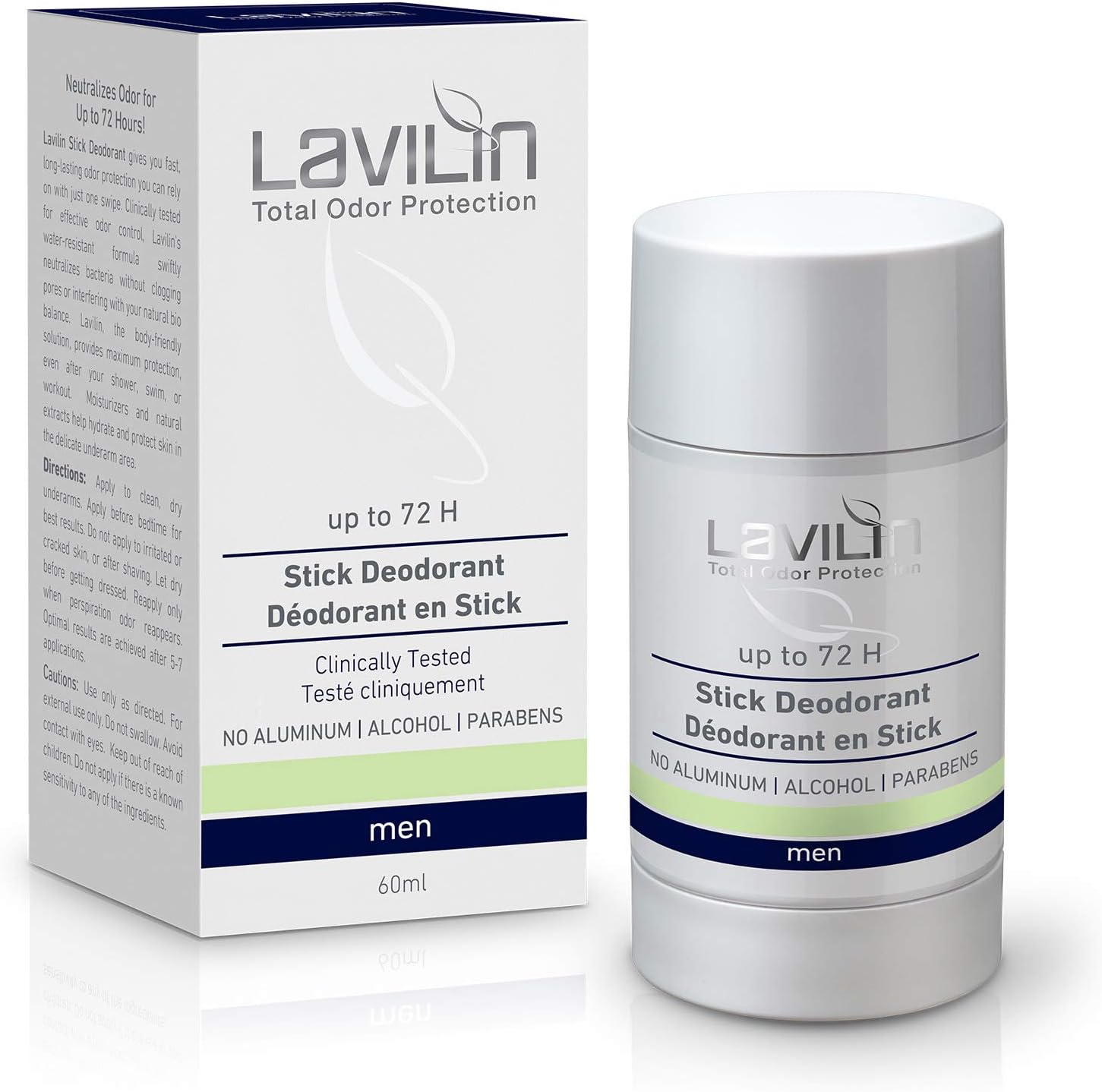 Lavilin Men 72H Stick Deodorant — 60 ml