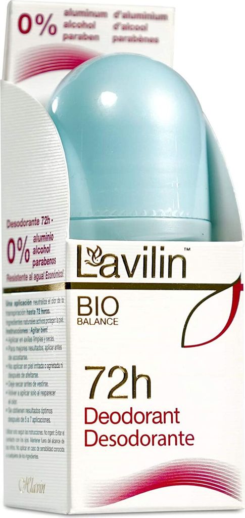 Lavilin Bio Balance 72H Roll-On Deodorant — 60 ml